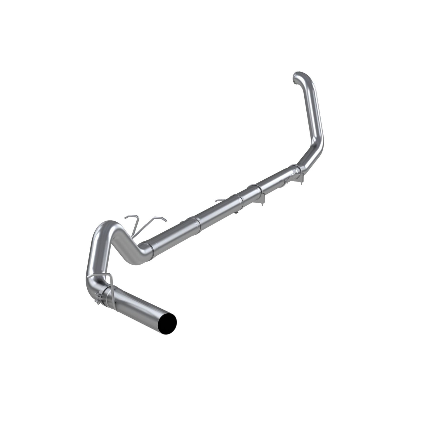 MBRP Exhaust 4in. Turbo Back; Single Side-no muffler S6200PLM