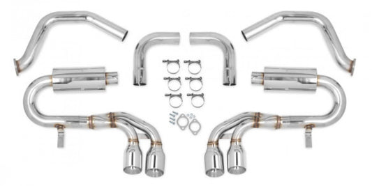 Flowtech 1997-2004 C5 Corvette 304Ss 2.5 Inch Axl Exhaust System Kit 11145FLT