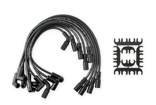 ACCEL Spark Plug Wire Set - Extreme 9000 Black Ceramic Boot - Chevy / GMC Trucks 5.0/5.7L Vortec V8 1996-2000 9042CK