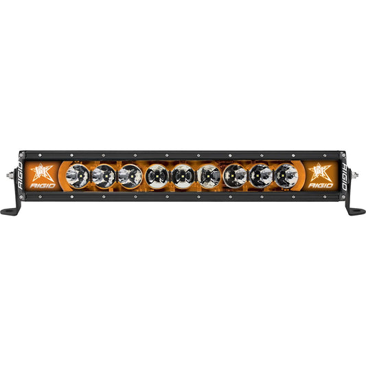 RIGID Industries Radiance Plus LED Light Bar Broad-Spot Optic 20Inch With Amber Backlight 220043