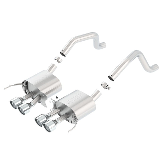 Borla 2015-2019 Chevrolet Corvette ZO6/ Corvette Grand Sport C7 Axle-Back Exhaust System S-Type 11910