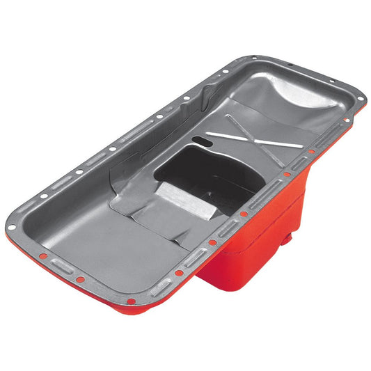 HAMBURGER'S PERFORMANCE PRODUCTS STREET PERFORMANCE OIL PAN; CHRYSLER 361-440 AND 426 HEMI; 7 QT.; 7 IN. CENTER SUMP 0777