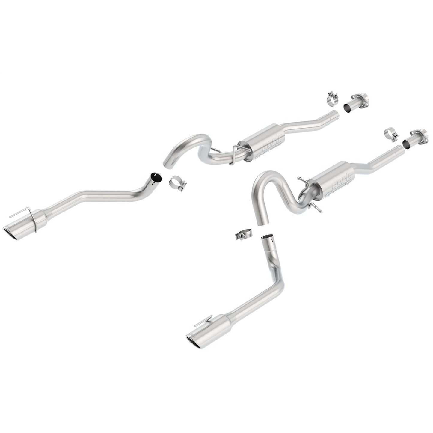 Borla 1999-2004 Ford Mustang GT/ 2003-2004 Mach I Cat-Back Exhaust System S-Type 140067
