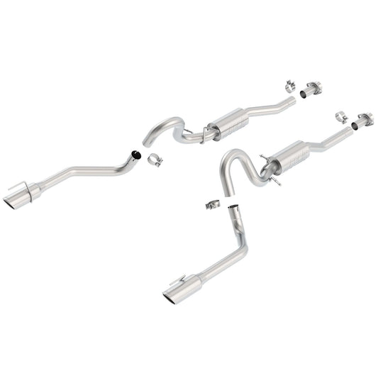 Borla 1999-2004 Ford Mustang GT/ 2003-2004 Mach I Cat-Back Exhaust System S-Type 140067