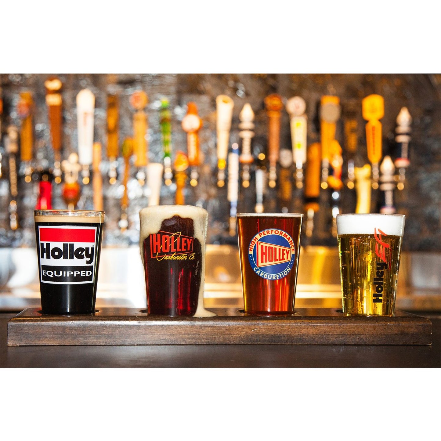 Holley Logo Pub Glass Assortment 36-435