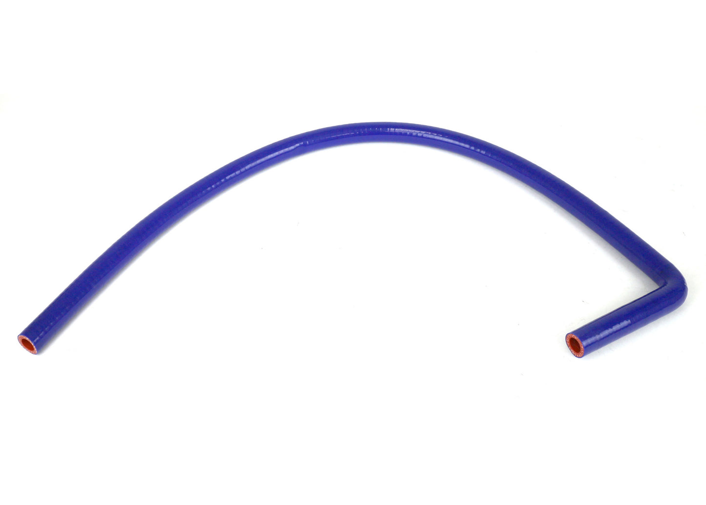 HPS Performance 90 Deg. Silicone Coupler High Temp 4-ply Reinforced 5/8" ID 5" & 36" Legs. HTSEC90-062-L5X36-BLUE