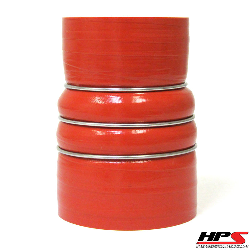 HPS Performance Silicone CAC Hose HOTHigh Temp 4-ply Aramid Reinforced4" - 4-1/2" ID7" Long CAC-400-450-L7-HOT