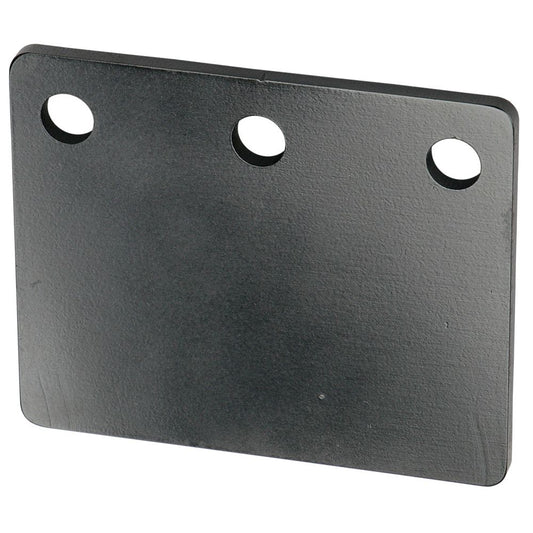 HAMBURGER'S PERFORMANCE PRODUCTS FLAT MOUNTING BRACKET FOR DOUBLE REMOTE OIL FILTER BASE 3398