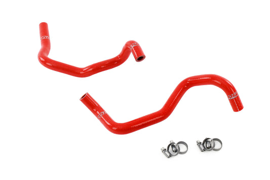 HPS Performance High Temp 3-ply Reinforced Silicone Replaces OEM Rubber Heater Hoses 57-2131H-RED