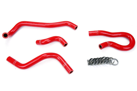 HPS Performance 3-ply Reinforced Silicone Replaces Rubber Heater Coolant And Water Bypass Hoses 57-1775-RED