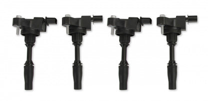 ACCEL Ignition Coils - General Motors 2.0L Turbo, 2.5L, engines, Black, 4-Pack 140086K-4