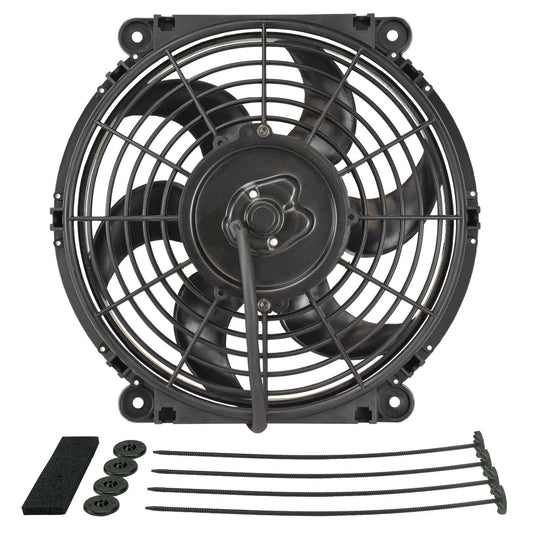 Derale 10" Tornado Electric Puller Fan, Standard Mounting Kit 16620