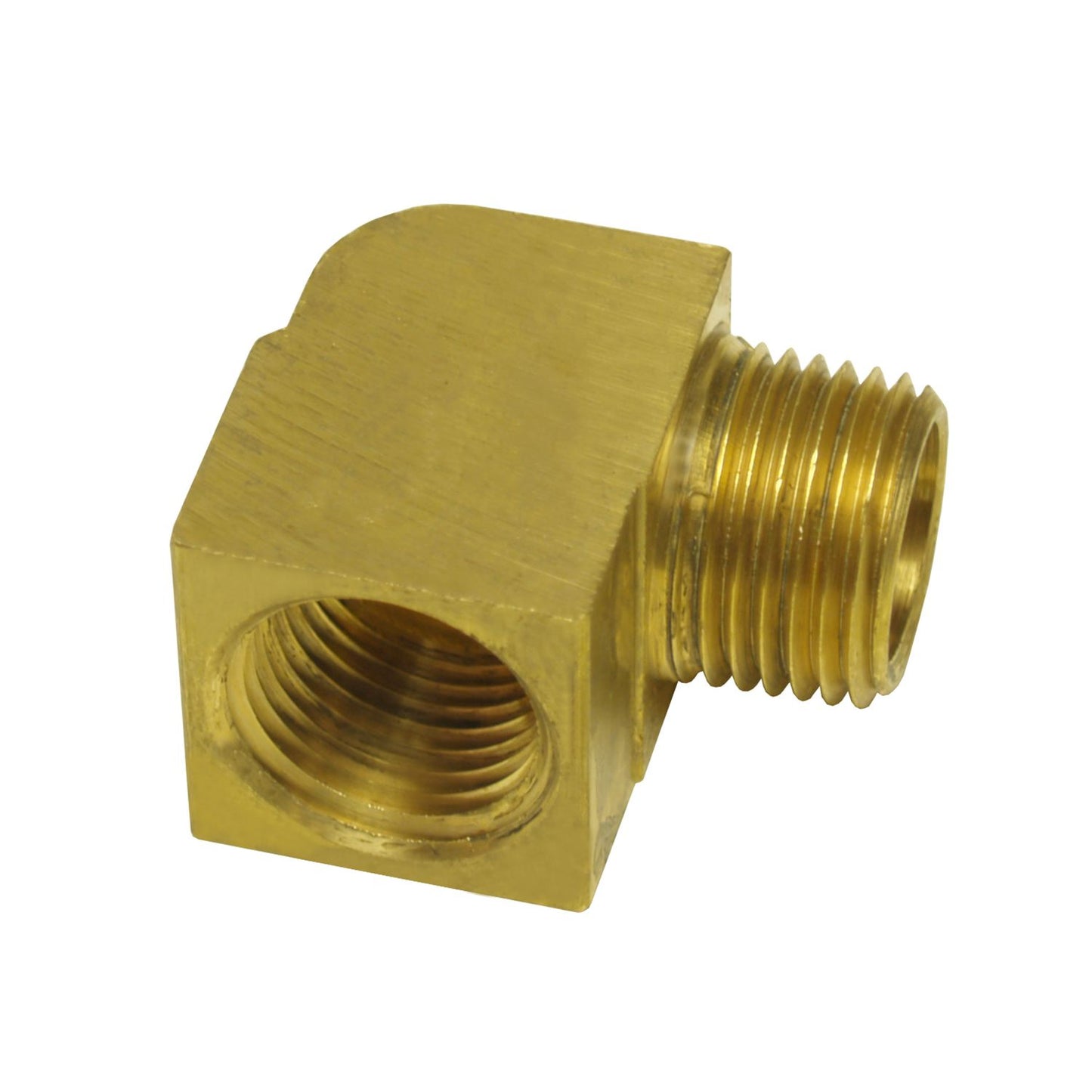 Derale 1/2" NPT Female x 1/2" NPT Male 90 Degree Fitting, Each 98344