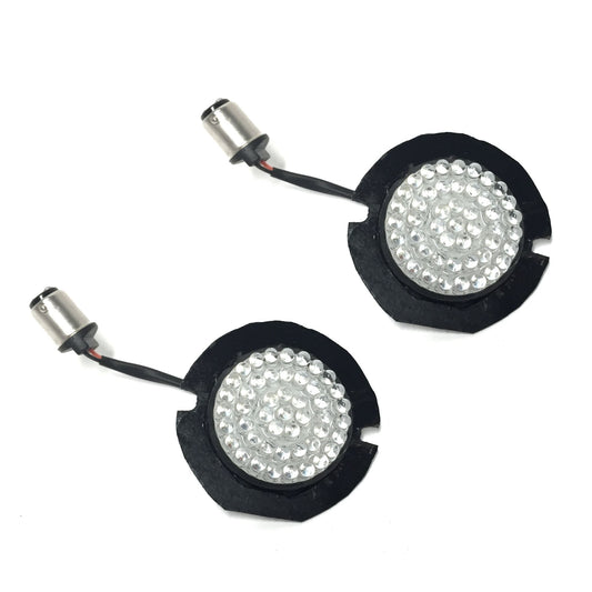 Lazer Star Lights 1156 AMBER LED FULL FACE RETRO FOR HD LOLLYPOP SIGNALS LEDSK53-156A