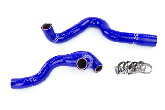HPS Performance Reinforced Fluorolined Silicone Replaces Rubber Breather And Bypass Valve Hoses 57-1934-BLUE