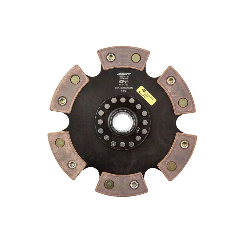 Advanced Clutch Technology 6 Pad Rigid Race Disc ACT-6224008