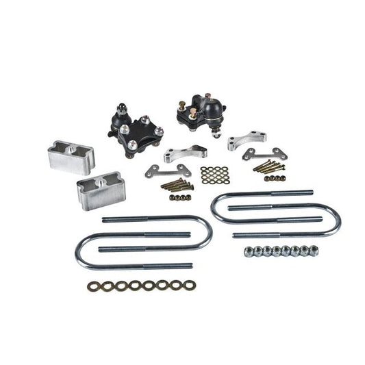 BELLTECH 611 LOWERING KITS Front And Rear Complete Kit W/O Shocks 2004-2012 Chevrolet Colorado/Canyon (All Cabs) ZQ8 suspension 2 in. F/2 in. R drop W/O Shocks