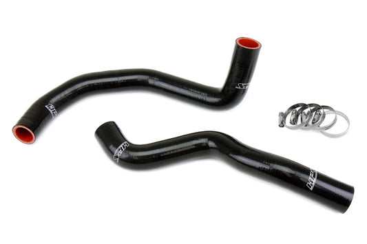HPS Performance High Temp 3-ply Reinforced Silicone Replaces OEM Rubber Radiator Coolant Hoses 57-1967-BLK