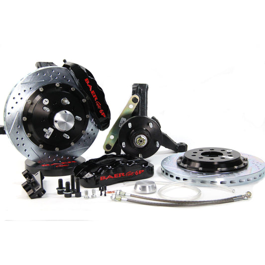 Baer Brake Systems Pro+ without ABS Comes pre-assembled on modified 2 drop spindles SDZ 4301384B