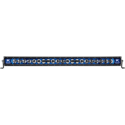 RIGID Industries Radiance Plus LED Light Bar Broad-Spot Optic 40 Inch With Blue Backlight 240013