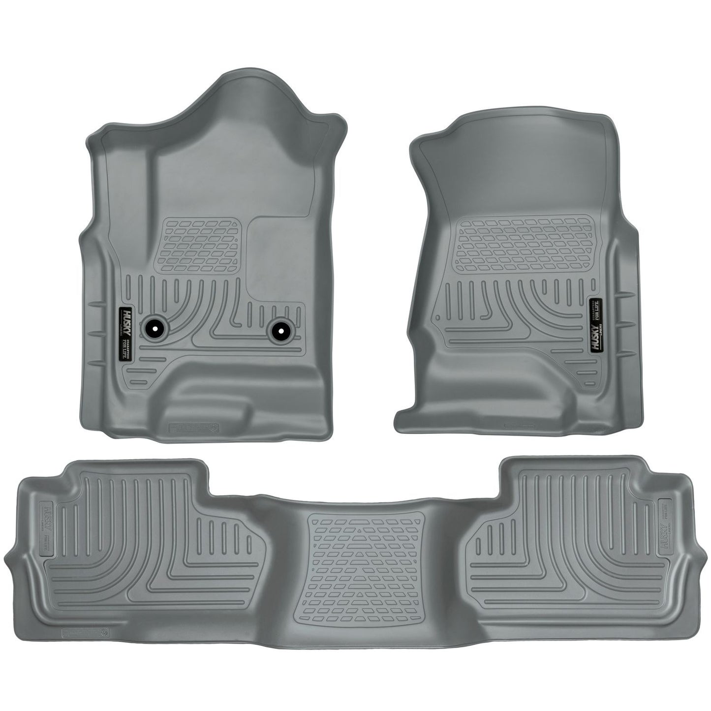 Husky Liners Front & 2nd Seat Floor Liners (Footwell Coverage) 98242