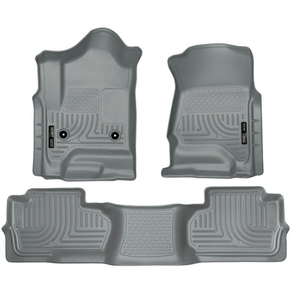 Husky Liners Front & 2nd Seat Floor Liners (Footwell Coverage) 98242