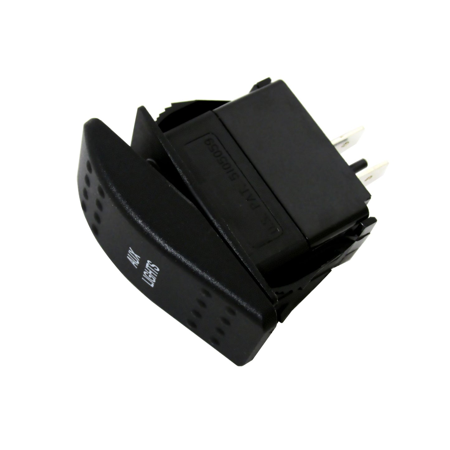 Lazer Star Lights LX LED SWITCH - AUX LIGHTS SILKSCREENED SWITCH - SIDE X SIDE ROCKER SWITCH LXUAL1