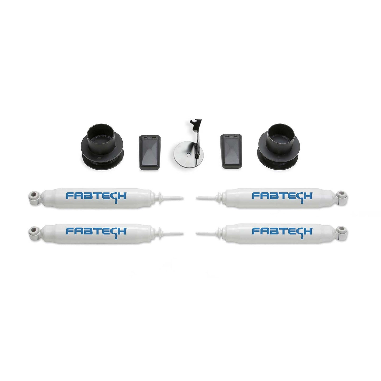 Fabtech 2.5 in. COIL SPCR KIT W/PERF SHKS 2019-21 RAM 2500 4WD K3191