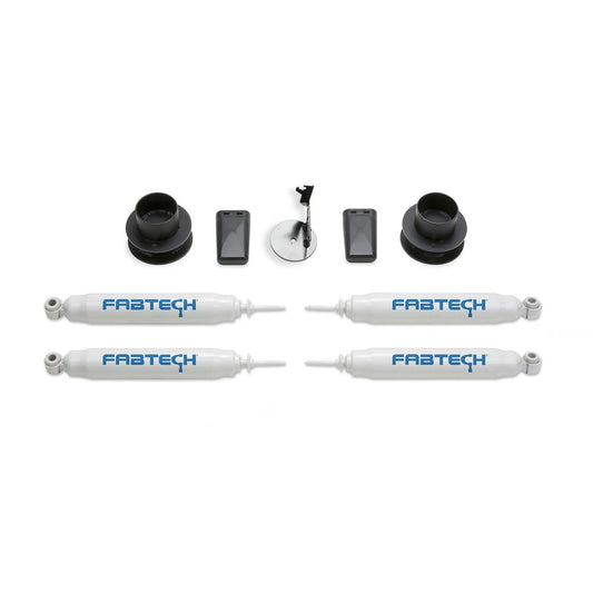 Fabtech 2.5 in. COIL SPCR KIT W/PERF SHKS 2019-21 RAM 2500 4WD K3191