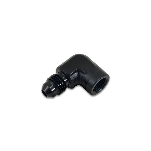 Vibrant Performance - 11305 - 90 Degree Male AN to Female NPT Adapter AN Size: -3; NPT Size: 1/8 in.