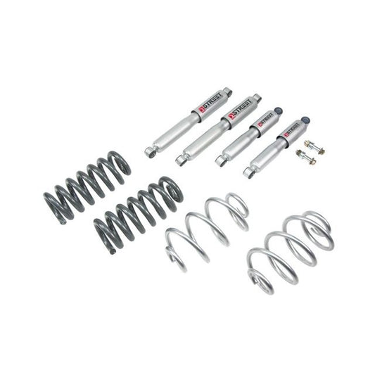 BELLTECH 951SP LOWERING KITS Front And Rear Complete Kit W/ Street Performance Shocks 1963-1972 Chevrolet C10 1 in. F/2 in. R drop W/ Street Performance Shocks