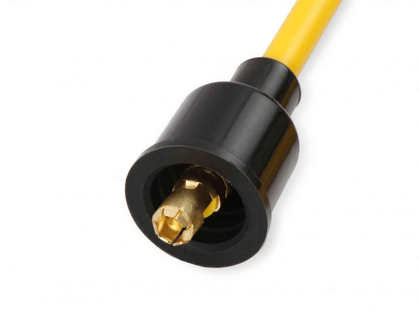 ACCEL Spark Plug Wire Set - 8mm - Yellow with Orange Straight Boots ACC-24040 4040