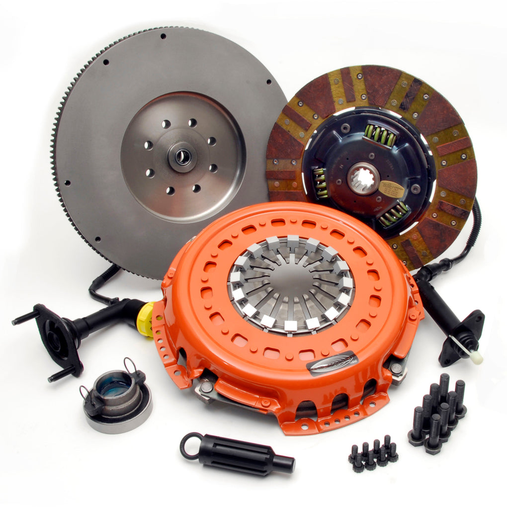 PN: DF143253 - Dual Friction Clutch Pressure Plate Disc and Flywheel Set