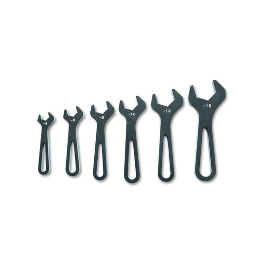 Vibrant Performance - 20989 - AN Wrench Set -4AN to -16AN - Anodized Black
