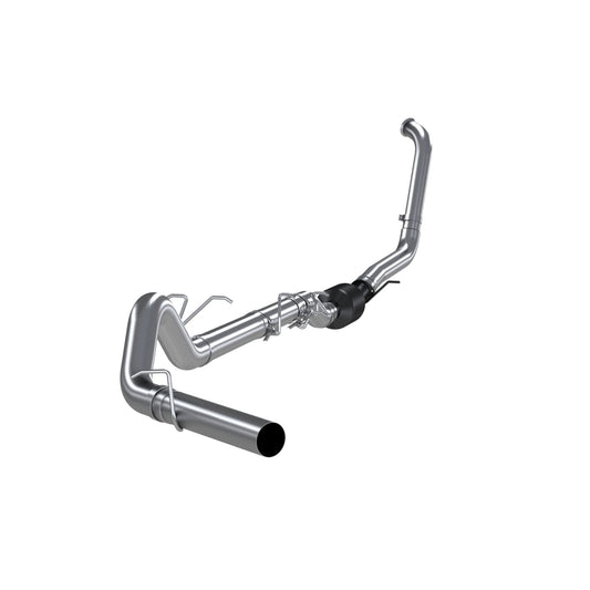 MBRP Exhaust 4in. Turbo Back; Off Road; Single; No Muffler; T409 S6212SLM