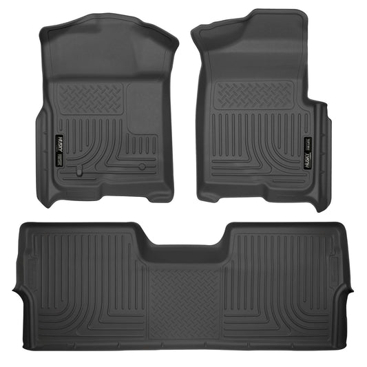 Husky Liners Front & 2nd Seat Floor Liners (Footwell Coverage) 98331