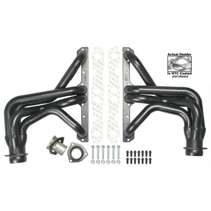 Hedman Hedders HTC COATED HEADERS; 1-5/8 IN. TUBE DIA.; 3 IN. COLL.; FULL LENGTH DESIGN 66237