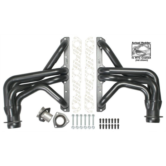 Hedman Hedders HTC COATED HEADERS; 1-5/8 IN. TUBE DIA.; 3 IN. COLL.; FULL LENGTH DESIGN 66237