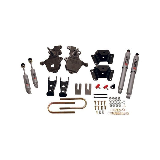 BELLTECH 915SP LOWERING KITS Front And Rear Complete Kit W/ Street Performance Shocks 1997-2003 Ford F150 ((All Cabs) V8 only) 2 in. F/4 in. R drop W/ Street Performance Shocks
