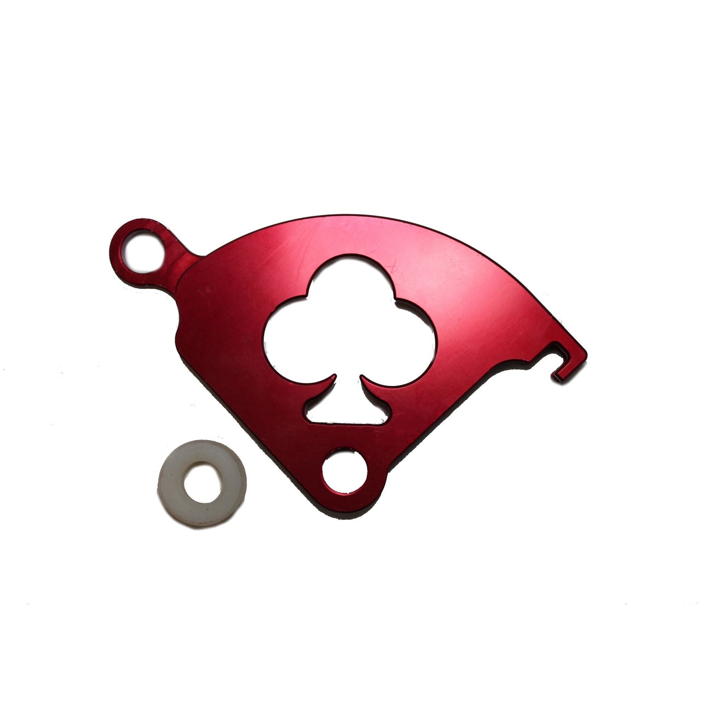 McLeod Clutch Quadrant, Billet Aluminum, Red Anodized, Ford, Each 1734