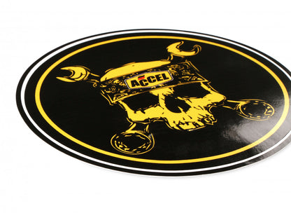 ACCEL Skull Decal 74839G