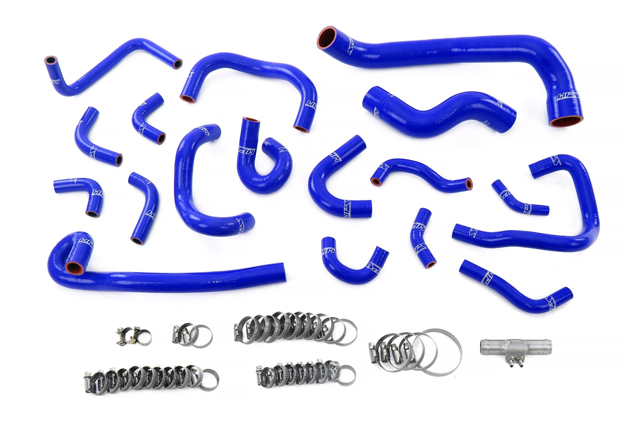 HPS Performance 3-ply Reinforced Silicone Coolant And Idle Air Control Hoses 57-2136-BLUE