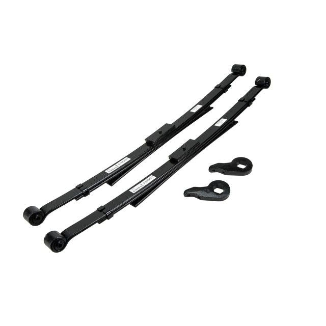 BELLTECH 767 LOWERING KITS Front And Rear Complete Kit W/O Shocks 1992-1999 Chevrolet Tahoe/Yukon (2DR) 1 in. or 3 in. F/3.5 in. R drop W/O Shocks