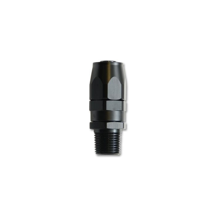 Vibrant Performance - 26004 - Male Straight Hose End Fitting; Size: -8AN; Pipe Thread 3/8 in. NPT