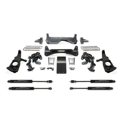 Fabtech 6" RTS SYS W/STEALTH 2011-19 GM 3500HD 2WD/4WD K1051M