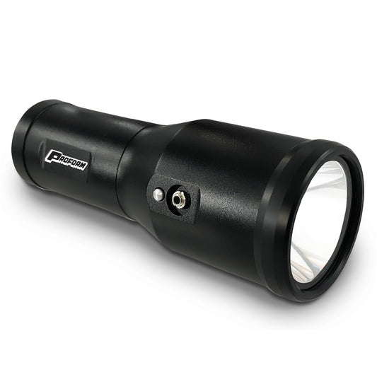 Proform LED Timing Light and Flash Light; Self-Powered; One Wire Hook-Up; Black Aluminum 67419