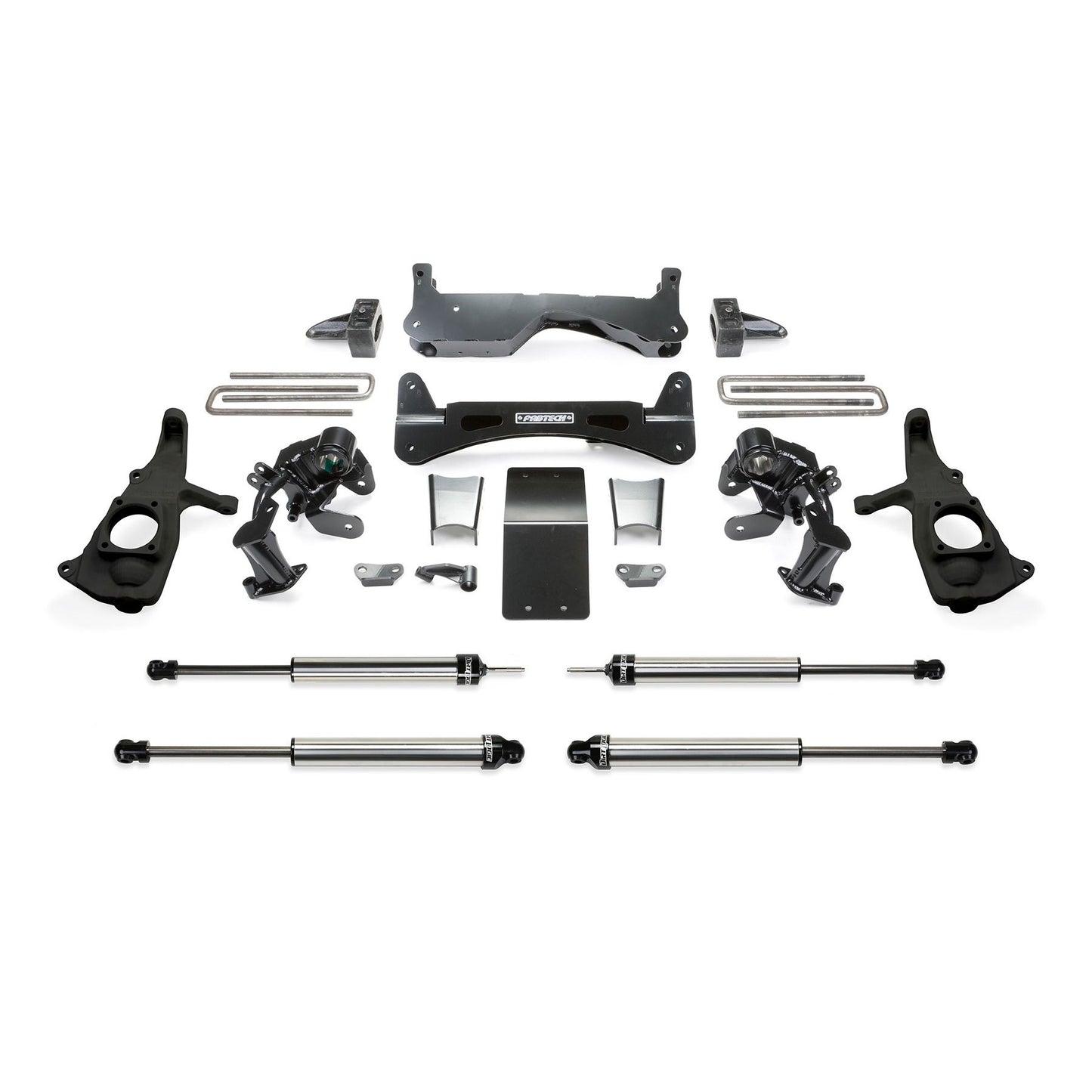 Fabtech 6" RTS SYS W/DLSS SHKS 2011-19 GM 3500HD 2WD/4WD K1051DL