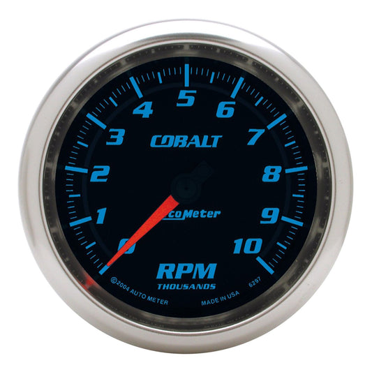 AutoMeter 3-3/8 in. IN-DASH TACHOMETER 0-10000 RPM COBALT 6297