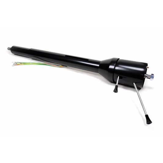 IDIDIT Retrofit 68 Mustang; Tilt Floor Shift Ford Based; Black Powder Coat 1300644051