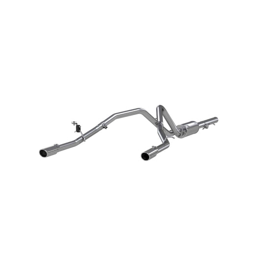 MBRP Exhaust 2 1/2in. Cat Back; Dual Split Rear; AL S5058AL